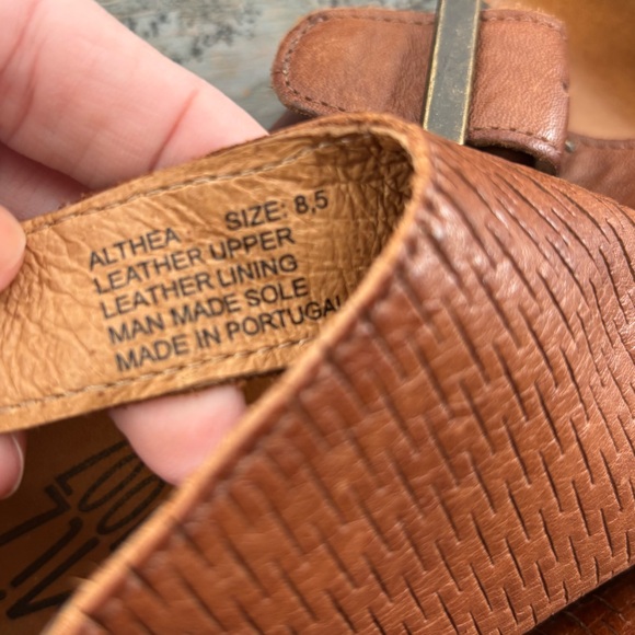 Mix Mooz Althea gladiator brown leather sandals | size 8.5 - Picture 3 of 8